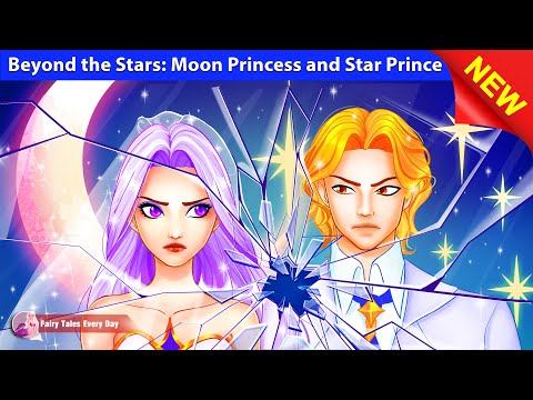 Beyond the Stars: Moon Princess and Star Prince Bedtime Stories Fairy Tales Every Day