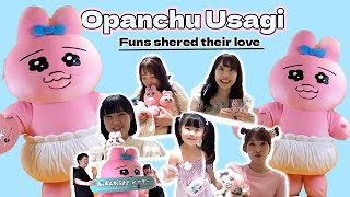 Famous Japanese Character | Opanchu Usagi meets its fans