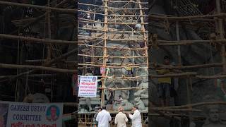 Khairatabad Ganesh (63ft) making#2023 in #hyderabad|#ganesh #ganeshidol #viral #love #like #life #om