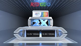 Redodo 24V 100Ah lithium battery