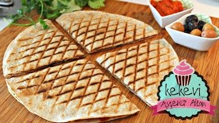 Ajvar Soslu Lavaş Tost (Izgara Tavada) / Ayşenur Altan Yemek Tarifleri