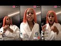 Molly Brazy Addresses Microphone "Bituation" On IG Live!🎙