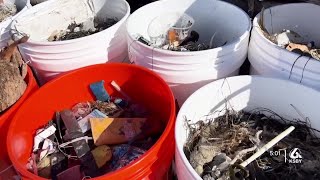 Heavy waves bring hazardous debris from abandoned Pismo Beach staircase