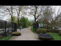 4K Walk in HAMBURG, Germany 🇩🇪  2024  Planten un Blomen Park in Spring