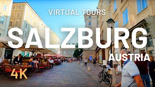 SALZBURG Walking Tour Getreidegasse 🇦🇹 Austria 4K UHD Video Travel Vlog