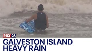 Heavy rain, wind expected to hit Galveston Island as potential tropical cyclone develops