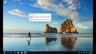 Capture Screenshot with Snipping Tool in in Windows 10