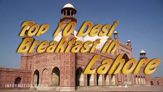 Top 10 best desi nashta (breakfast) in Lahore