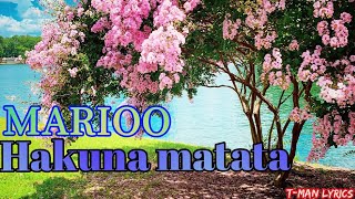 Marioo - Hakuna matata ( music lyrics)