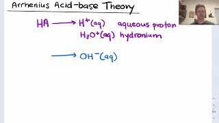 Arrhenius Acids and Bases