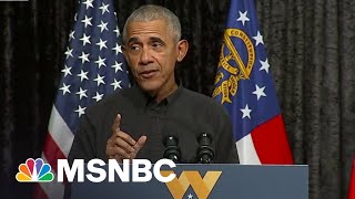 Obama Campaigns In Georgia And Weighs In: Vampires Or Werewolves?