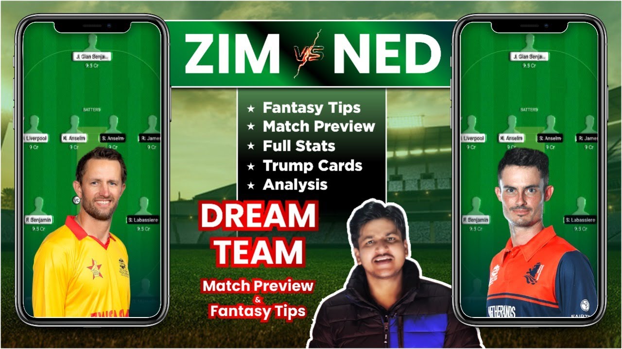 ZIM Vs NED Dream11 Team Prediction, NED Vs ZIM Dream11, Netherland Vs ...