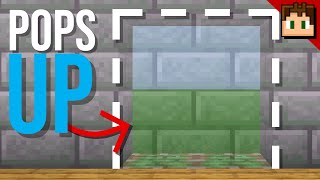 How To Build a 2X2 HIPSTER DOOR! [Minecraft Bedrock 1.21] Tutorial