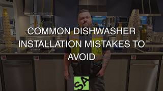 Common Dishwasher Installation Mistakes To Avoid