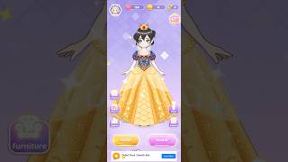 Making Snow white in anime dress up