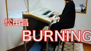 エレクトーンの懐かしい曲弾きました【BURNING】松田昌