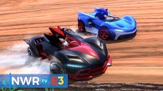 Team Sonic Racing Interview with Lead Designer Richard Acherki (E3 2018)