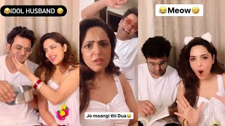 Cutest Couple 😍 Sanket Bhosale and Sugandha Mishra Back to back very funny videos