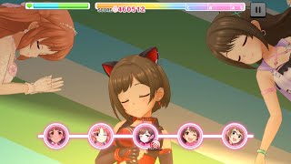 『とんでいっちゃいたいの』標準3DMV MASTER+譜面 放置編成Sランククリア マスプラ #デレステ #NoxPlayer