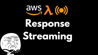 AWS Lambda Function with Response Streaming (Node.js)