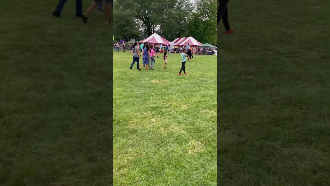 Otsiningo Park Spiedie Fest 2023 View Of Tents 8/5/23 - YouTube