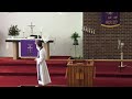 Fifth Sunday in Lent at St Paul's Lutheran Church Toowoomba