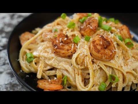 Cajun Shrimp Alfredo Recipe