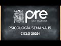 ✅ PRE SAN MARCOS 2020 I / Psicología semana 15 / Desarrollo Humano 1