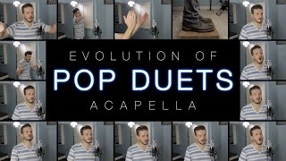 Evolution of Pop Duets (ACAPELLA Medley) - Endless Love, You're The One That I Want, No Air & MORE!