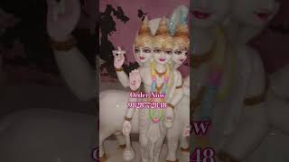 Duttatrye marble murti |bmarble statue | guru purnima | brmha-vishnu-mahesh  #shorts #art #dutta