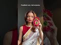 guldasta on my hair 👸🏻 monalimahapatra saree youtube flowers hairstyle