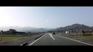 [シネスコ版]愛媛県道154号 東予玉川線[倍速](2023.1.9)