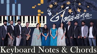 எனக்காக பாலன் பிறந்தார் Keyboard Notes \u0026 Chords | NEW TAMIL CHRISTMAS SONG 2021 | Ratchaga Piranthar