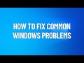 How to Fix Corrupted or Missing Windows Files [2021 Tutorial]