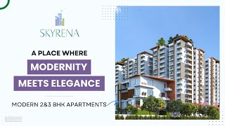 Hallmark Builders Skyrena Drone Video 2023 | Hyderabad | Gated Community