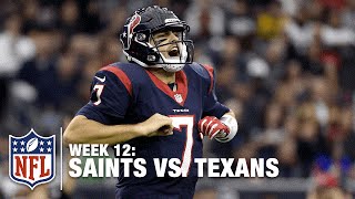 Brian Hoyer Dances in the Pocket, finds Ryan Griffin for Red Zone TD! | Saints vs. Texans | NFL