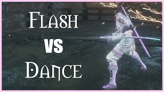 Sakura Flash vs Tomoe's Sakura Dance (Elden Arts)