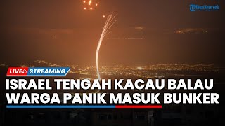 🔴Israel Tengah Kacau! Jutaan Orang Panik Masuk Bunker hingga Jurnalis Palestina Diserang para Zionis