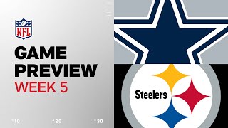 Dallas Cowboys vs. Pittsburgh Steelers | 2024 Week 5 Game Preview