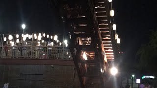 宵の嫁入り舟　あやめ祭り　茨城県潮来市　⚠️ピントが合っていません🙏