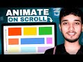 How to Create Scroll Animation Using Only 3 Lines of CSS (No Library)