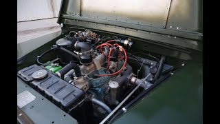 1951 Land Rover Series 1 Engine Start