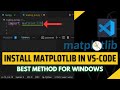 How to Install Matplotlib in Visual Studio Code (2023)
