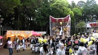 平成28年御酒神社春祭り　宵宮　宮入