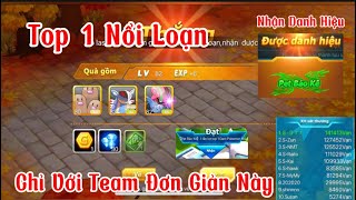 Poke Đại Chiến | S1569: Vip 0 Top 1 Nổi Loạn Chỉ Với Team Đơn Giản Này