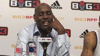 Gary Payton on whether or not he would suit up for the Monsters