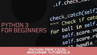 6 - While Loops in Python - Python 3 Practical Beginner Tutorials