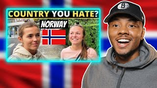 AMERICAN REACTS TO Which Country Do You HATE The Most? | NORWAY