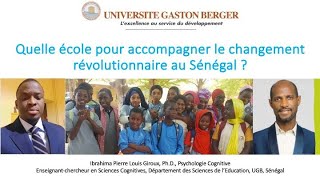 urgent kayz fof en direct : Quelle école pour accompagner le changement révoluti