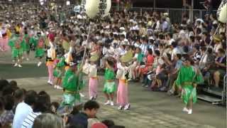 「若獅子連」南内町演舞場 8月12日2部 徳島阿波おどり2012